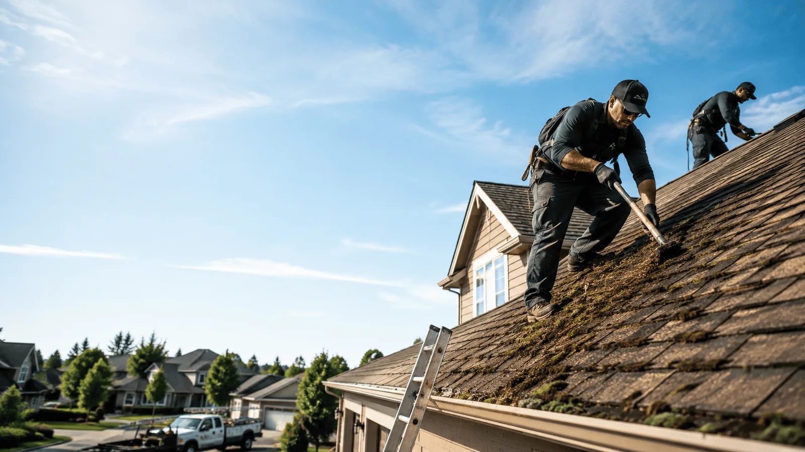 Roof Moss Removal in Highfalls, NC near me